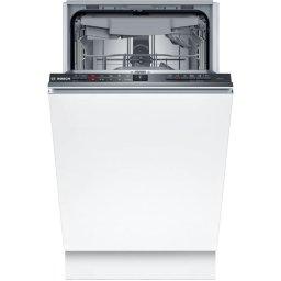 Bosch SPV2HMX42E Beépíthető mosogatógép, 10 teríték,9.5 L,5 prog.,46 dB,E,Felső evőeszk.,45 cm,Digit.kijelző,Autom.ajtónyit.nélkül