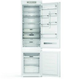Whirlpool WHC20 T593 Beépíthető Alulfagyasztós hűtőszekrény, D,212L/68L,Nofrost,32 dB,Szél: 54 cm,Mag: 193.5 cm,Mély: 55 cm
