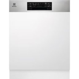 Electrolux EES47310IX Beépíthető mosogatógép, 14 teríték,9.9 L,8 prog.,44 dB,D,Alsó evőeszk.,60 cm,Digit.kijelző,Autom.ajtónyit.