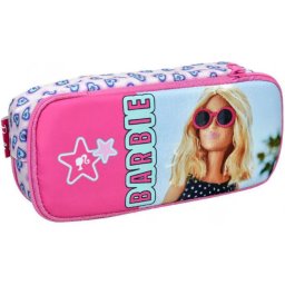 Barbie Summer 2 rekeszes tolltartó 26 cm