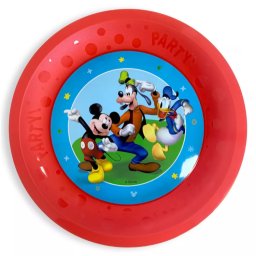 Mickey micro prémium műanyag lapostányér 21 cm Nr1