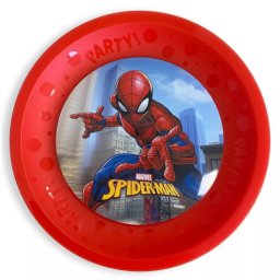 Pókember Crime Fighter micro prémium műanyag lapostányér 21 cm Nr1