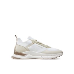 Calvin Klein Sportcipők Low Top Lace Up Mix HM0HM00918 Fehér