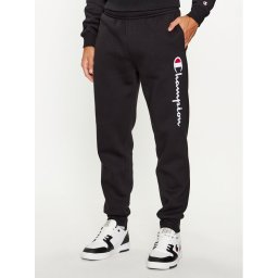 Champion Melegítő alsó Rib Cuff Pants 219418 Fekete Comfort Fit