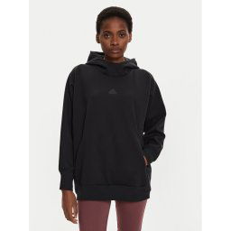 adidas Pulóver Z.N.E. Winterized IP1548 Fekete Loose Fit