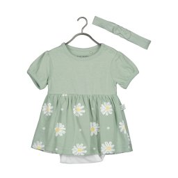 Blue Seven Body és ruha szett 417012 X Zöld Regular Fit