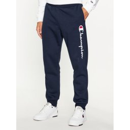 Champion Melegítő alsó Rib Cuff Pants 219418 Sötétkék Comfort Fit