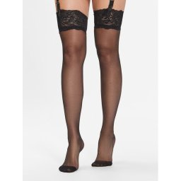 Bluebella Combfix Hold Ups 41458-BK Fekete