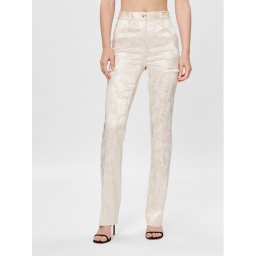 Guess Szövet nadrág Holly W3GB20 WEJZ0 Bézs Regular Fit
