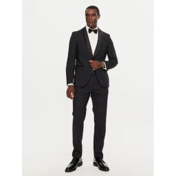 Boss Öltöny H-Houston 50528109 Fekete Slim Fit