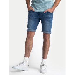 Petrol Industries Farmer rövidnadrág M-1040-SHO002 Kék Slim Fit
