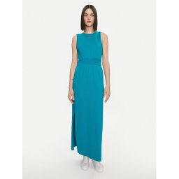 United Colors Of Benetton Nyári ruha 3L3XDV01G Zöld Regular Fit