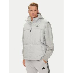 adidas Mellény 3-Stripes IX8871 Szürke Loose Fit