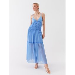 Patrizia Pepe Nyári ruha 2A2515/A061-C949 Kék Relaxed Fit