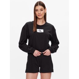 Calvin Klein Underwear Pulóver 000QS6942E Fekete Regular Fit