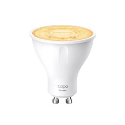TP-Link Tapo L610 intelligens WiFi dimmelhető LED izzó (fehér, 2700K, 350lm, 2, 4GHz, GU10)