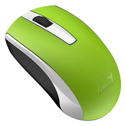 Vezeték nélküli egér, Genius Eco-8100, zöld, optikai, 1600DPI, ELADÓ