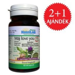 Nutrilab Máj love you kapszula 2+1 ajándék - 3x60db