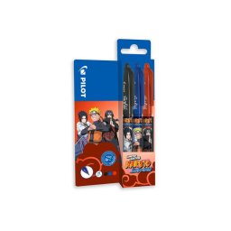 PILOT Rollertoll készlet, 0,35 mm, törölhető, kupakos, PILOT "Frixion Ball Naruto", 3 különböző szín