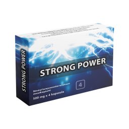 Strong Power Plus - étrend kiegészítő kapszula férfiaknak (4db)