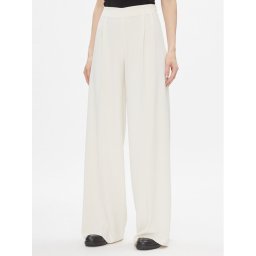 MAX&Co. Szövet nadrág Damina Fehér Wide Leg