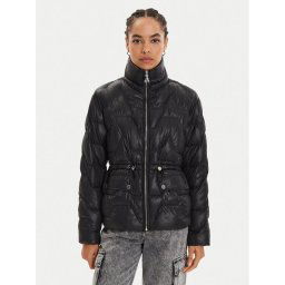 Patrizia Pepe Pehelykabát 8O0132/A451-K103 Fekete Regular Fit