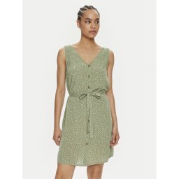 Vero Moda Nyári ruha Bumpy 10286519 Zöld Regular Fit