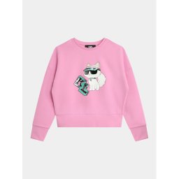 Karl Lagerfeld Kids Pulóver Z30090 D Rózsaszín Regular Fit