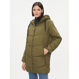 b.young Pehelykabát 20813368 Zöld Regular Fit