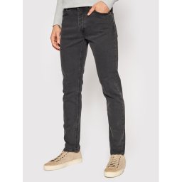 United Colors Of Benetton Farmer 4DHH57BC8 Fekete Slim Fit