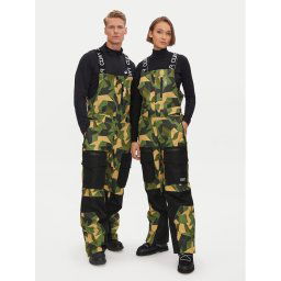 Colourwear Snowboard nadrág 7010296C6700 Khaki Regular Fit