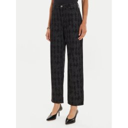 KARL LAGERFELD Farmer 245W1103 Fekete Straight Fit