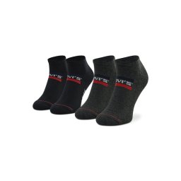 Levi's® 2 pár unsiex bokazokni 701219507 Fekete