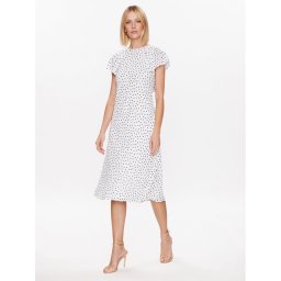 DKNY Nyári ruha DD3C3581 Fehér Regular Fit