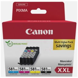 Canon CLI-581-XXL (1998C006) - eredeti patron, black + color (fekete + színes)