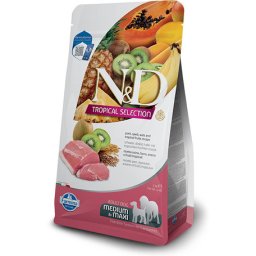 N&D Tropical Selection Dog Adult Medium & Maxi Pork (2 x 10 kg) 20kg