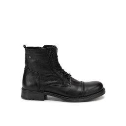 Jack&Jones Csizma Russel Leather 12155999 Fekete