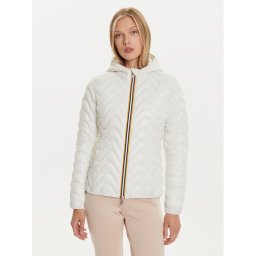 K-Way Pehelykabát Lily K5126IW Ekru Regular Fit