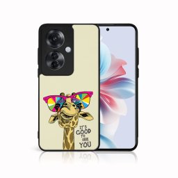 PROTEMIO MY ART Védőburkolat Oppo Reno11 F-hez 5G GIRAFFE (180)