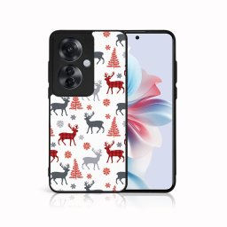 PROTEMIO MY ART Karácsonyi kivitelű borító Oppo Reno11 F 5G DEER (068)