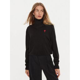AMI PARIS Garbó FKS411.KN0025 Fekete Regular Fit
