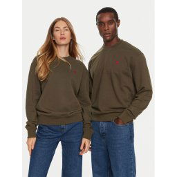 AMI PARIS Pulóver USW035730 Barna Regular Fit