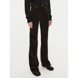 AMI PARIS Szövet nadrág FTR420.CO0089 Barna Flare Fit