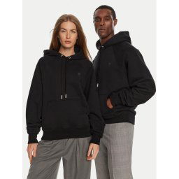 AMI PARIS Pulóver USW240 JE0091 Fekete Regular Fit