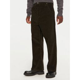 AMI PARIS Szövet nadrág HTR102 CO0089 Barna Regular Fit
