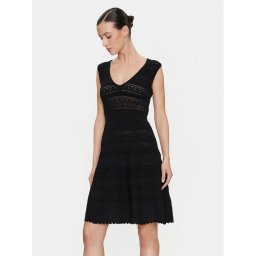 Morgan Nyári ruha 241-RMNAIA Fekete Slim Fit