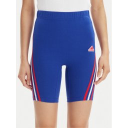 adidas Kerékpáros nadrág Future Icons 3-Stripes IS3235 Kék Slim Fit