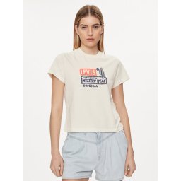 Levi's® Póló Graphic Classic A2226-0071 Fehér Regular Fit
