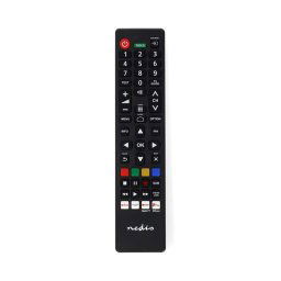 Nedis TVRC45PASHBK - Csere távirányító | Panasonic / Sharp TV | Előre programozott | Fekete