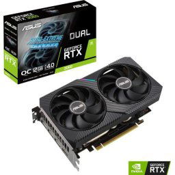 GeForce RTX 3060 12GB GDDR6 Asus DUAL-RTX3060-O12G-V2 videokartya